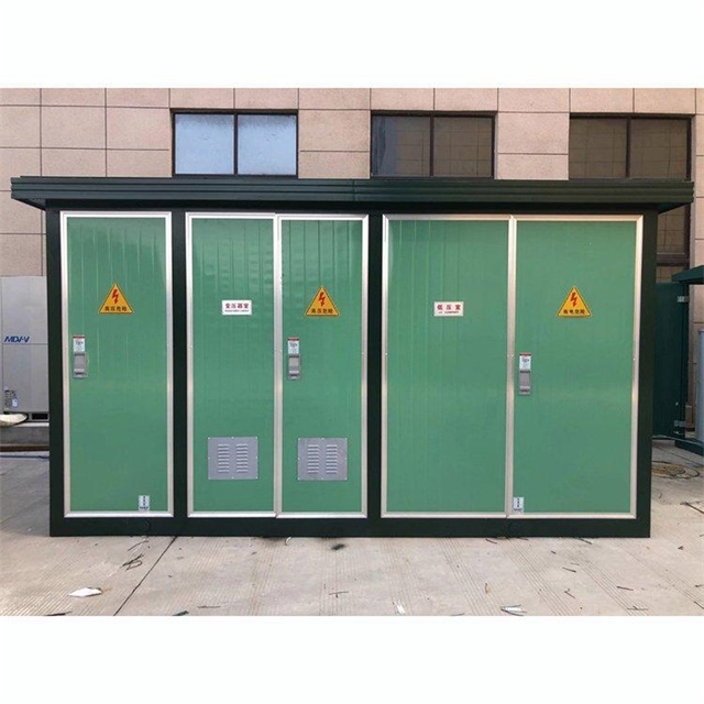 乐陵1600KVA欧式箱式变压器
